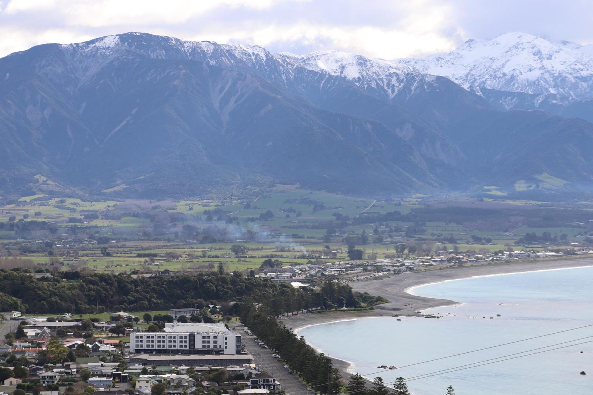 Sierra Beachfront Motel Kaikoura Exteriér fotografie